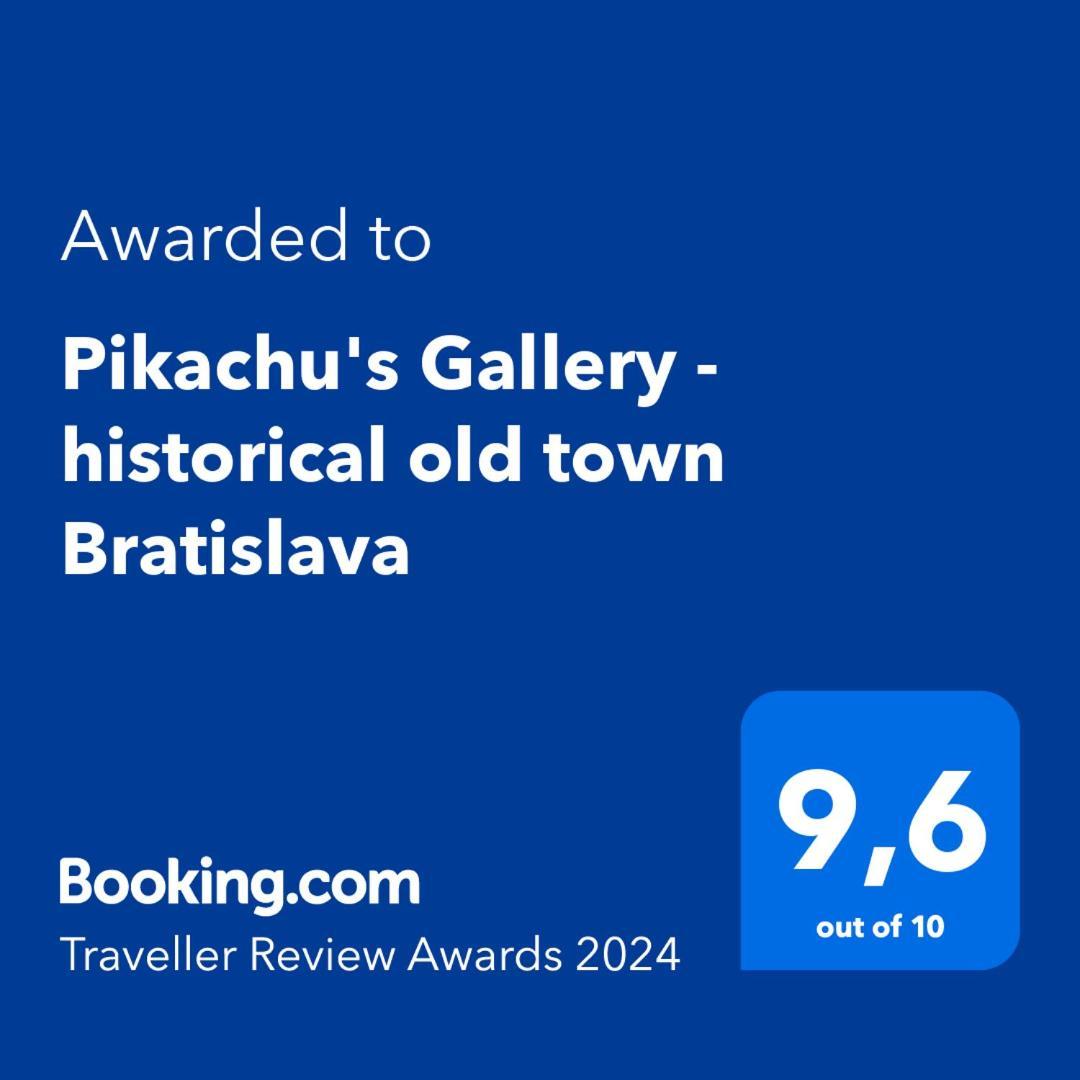 Pikachu'S Gallery - Historical Old Town Bratislava Ngoại thất bức ảnh